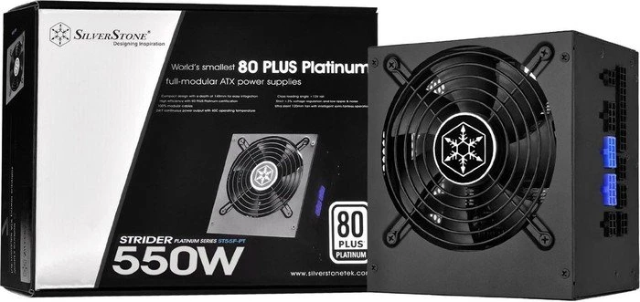 SilverStone Strider Platinum PT Series 550W, ATX 2.4