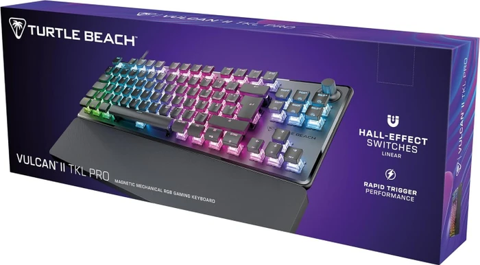 Turtle Beach Vulcan II TKL Pro, schwarz, LEDs RGB, Gateron KS-37B Magnetic, USB, FR