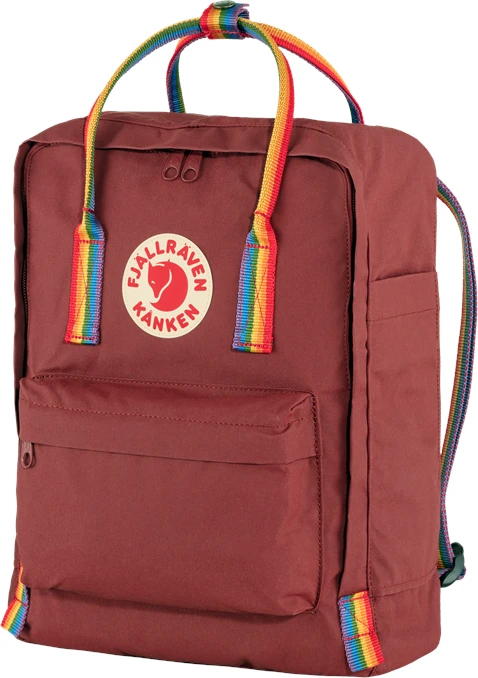 Fjällräven Kanken Rainbow ox red/rainbow pattern