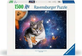 Ravensburger Puzzle Katzen fliegen im Weltall