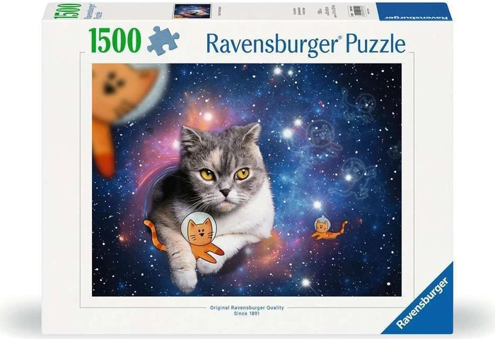 Ravensburger Puzzle Katzen fliegen im Weltall