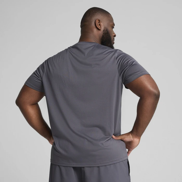 Puma TAD Essentials Funktionsshirt kurzarm galactic gray (Herren)