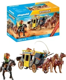 playmobil Western Postkutschenüberfall im Wilden Westen