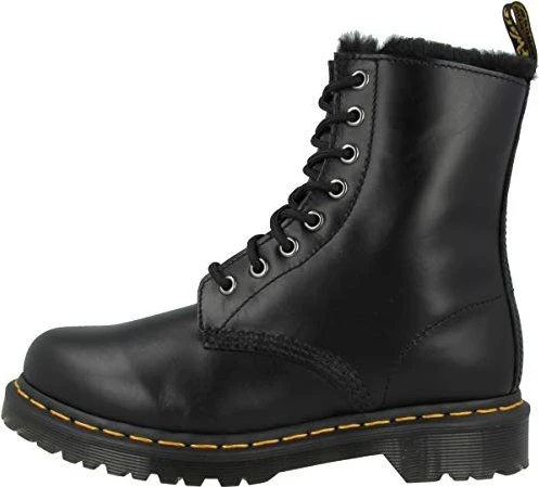 Dr. Martens 1460 Serena Faux Fur Lined Boots dark grey (Damen)