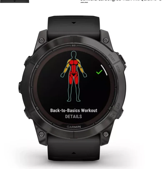 Garmin Fenix 7X Pro Sapphire Solar black/carbon grey