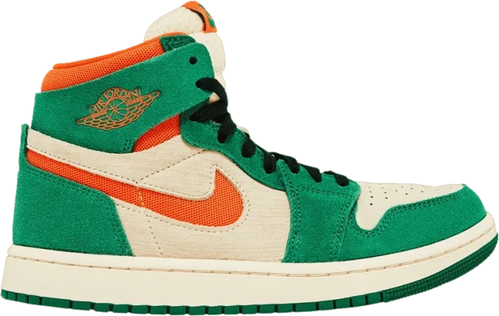 Nike Air Jordan 1 Zoom CMFT 2 pine green/muslin/black/orange blaze (Damen)