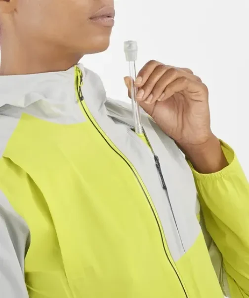 Salomon Bonatti Trail Funktionsjacke sulphur spring/gray violet (Damen)