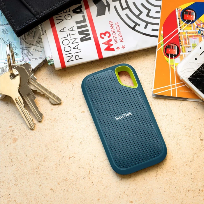 SanDisk Extreme Portable SSD V2, Monterey, 2TB, USB-C 3.1