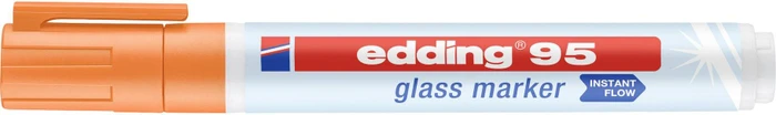 edding 95 Glasmarker orange, 3er-Pack
