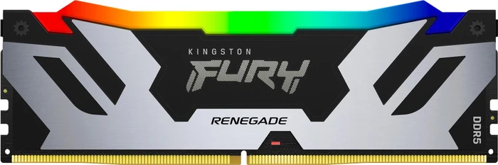 Kingston FURY Renegade RGB schwarz/silber UDIMM 32GB Kit, DDR5-6400, CL32-39-39, 1RX8