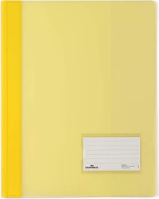 Durable Duralux Transluzent Schnellhefter, A4, gelb/transparent