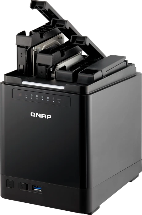 QNAP Turbo Station TS-453mini-2G, 2GB RAM, 2x RJ-45 1000Base-T, 3x USB-A 3.0