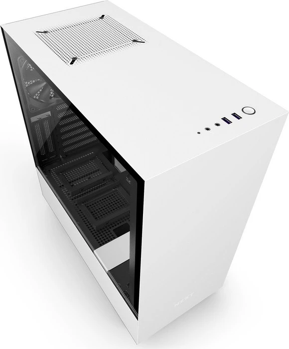 NZXT H500i weiß, Glasfenster