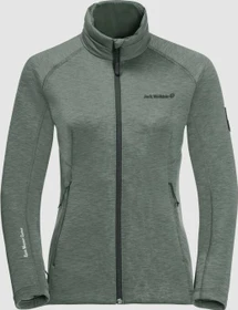Jack Wolfskin Athletic Collar Jacke hedge green (Damen)