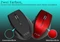 Inca IWM-500GLK Wireless Mouse rot/schwarz, USB Vorschaubild