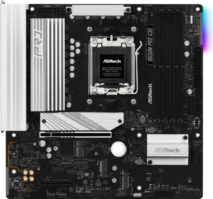 ASRock B650M Pro X3D (AMD AM5)