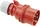 PCE CEE-Stecker 16A 5-polig rot (015-6)