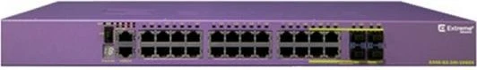 Extreme Networks ExtremeSwitching X440-G2 Rackmount Gigabit Managed Stacking Switch, 20x RJ-45, 4x RJ-45/SFP, 2x SFP+, 380W PoE+
