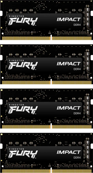 Kingston FURY Impact SO-DIMM 16GB Kit, DDR4-2400, CL15-15-15, 1RX8