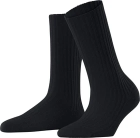 Falke Cosy Wool Boot Socken dark navy (Damen)