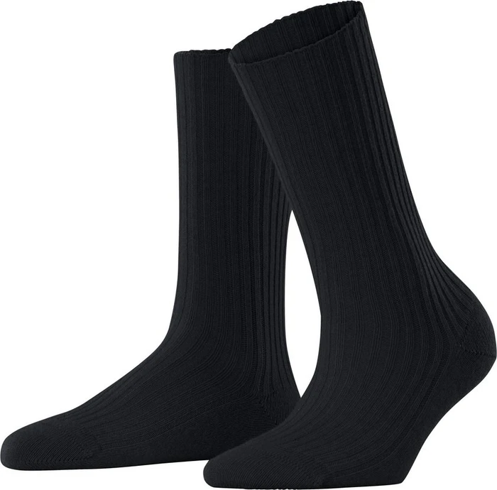 Falke Cosy Wool Boot Socken dark navy (Damen)