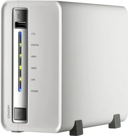 QNAP Turbo Station TS-212-E, 256MB RAM, 1x RJ-45 1000Base-T, 2x USB-A 3.0