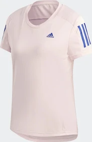 adidas Own The Run Laufshirt kurzarm haze coral/royal blue (Damen)