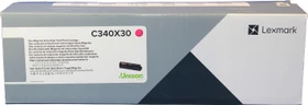 Lexmark Toner C340X30 magenta hohe Kapazität