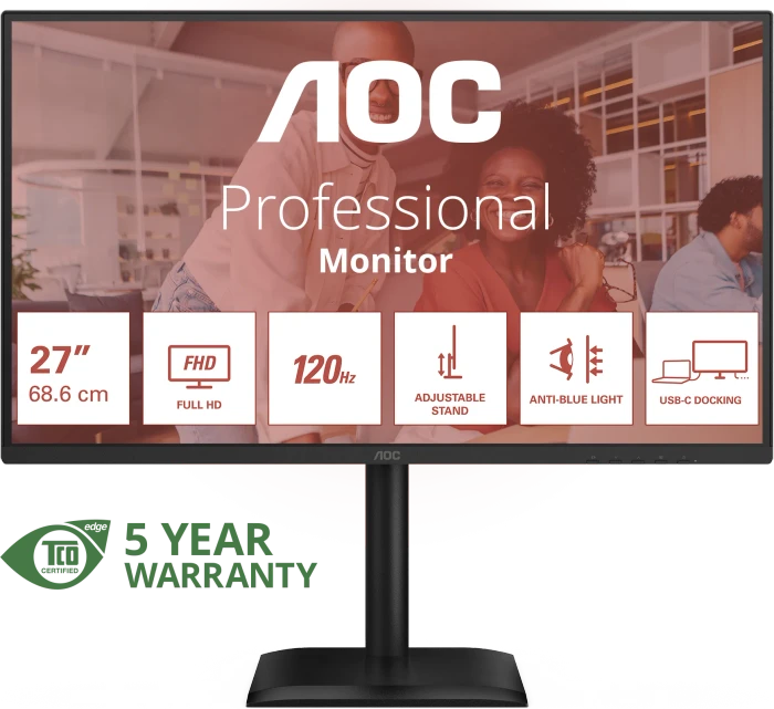 AOC 27E4CV, 27"