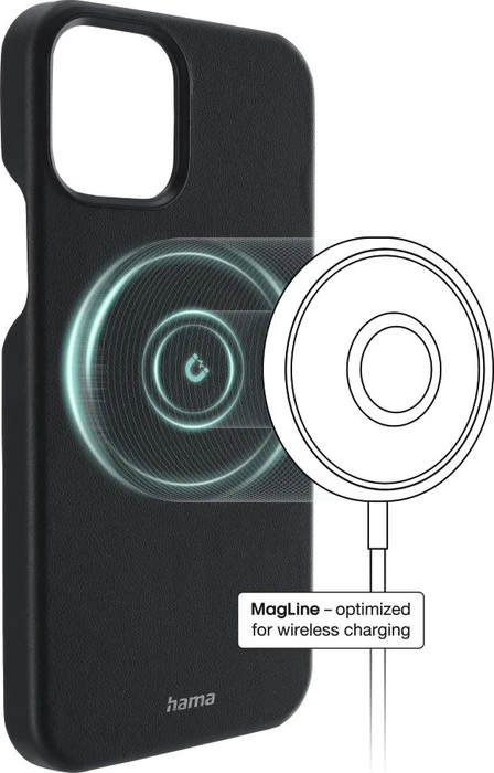 Hama Cover MagCase Finest Sense für Apple iPhone 13 schwarz