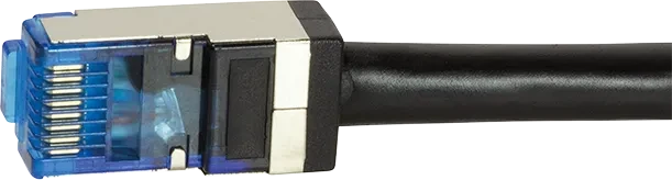 LogiLink Outdoor Patchkabel, Cat6a, S/FTP, RJ-45/RJ-45, 20m, schwarz