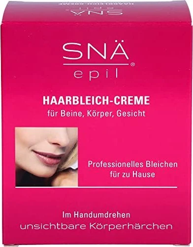 Snä Epil Haarbleichcreme-Set Kombipackung (Haarentfernungscreme 75ml + Bleichpulver 45g)