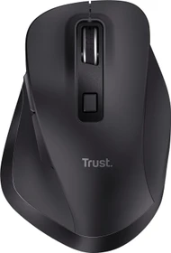 Trust Fyda Multi-Device Wireless Mouse schwarz, USB/Bluetooth