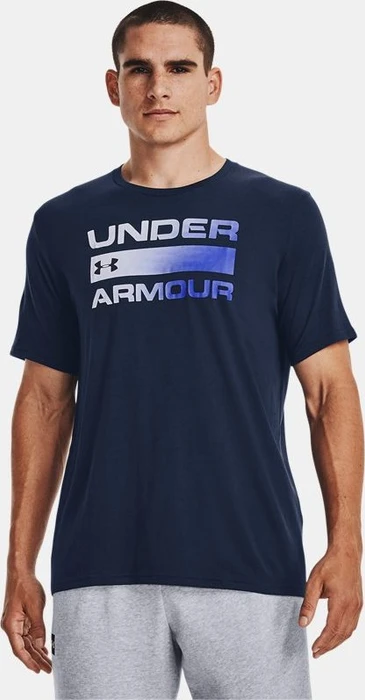 Under Armour Team Issue Wordmark Funktionsshirt kurzarm academy/royal (Herren)