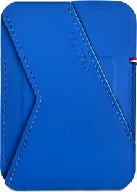 Decoded Silicone MagSafe Card Stand Wallet Galactic Blue
