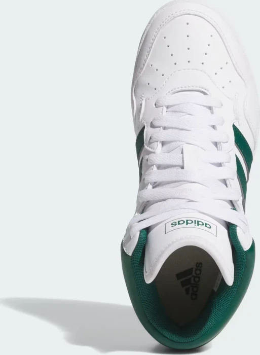 adidas Hoops Mid 4.0 cloud white/collegiate green/grey two (Junior)