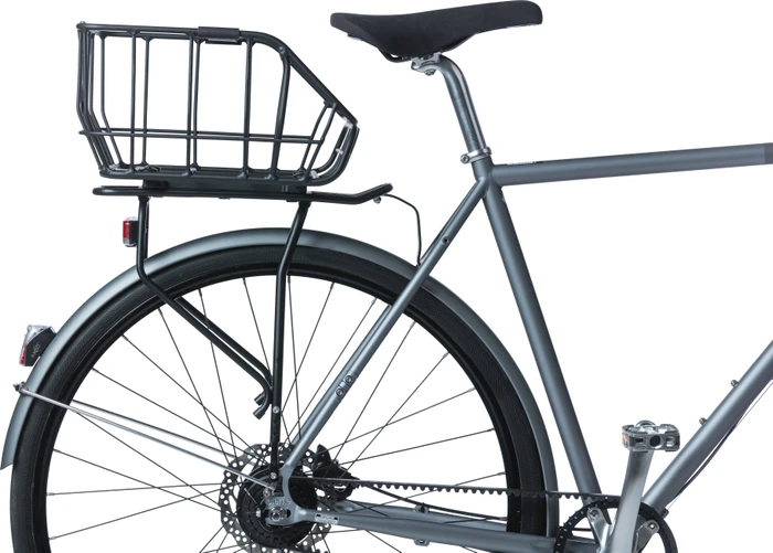 Basil Portland MIK Fahrradkorb matt black