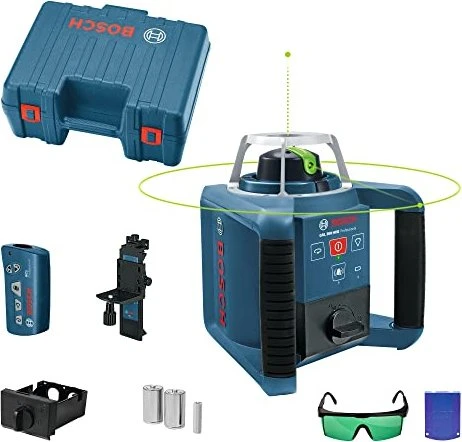 Bosch Professional GRL 300HVG Batterie-Rotationslaser inkl. Koffer + Zubehör