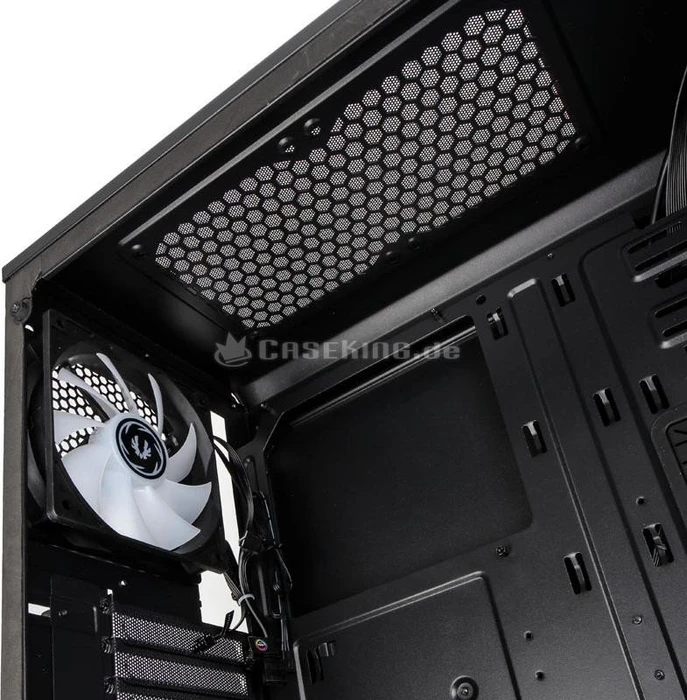 BitFenix Enso RGB, schwarz, Glasfenster