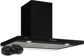Klarstein Limelight 90 Wand-Dunstabzugshaube schwarz
