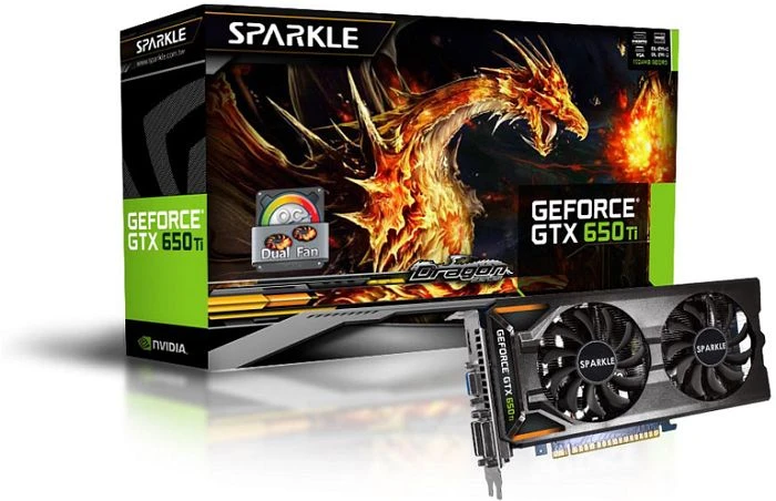 Sparkle GeForce GTX 650 Ti SOC Dual Fan, 1GB GDDR5, VGA, 2x DVI, HDMI