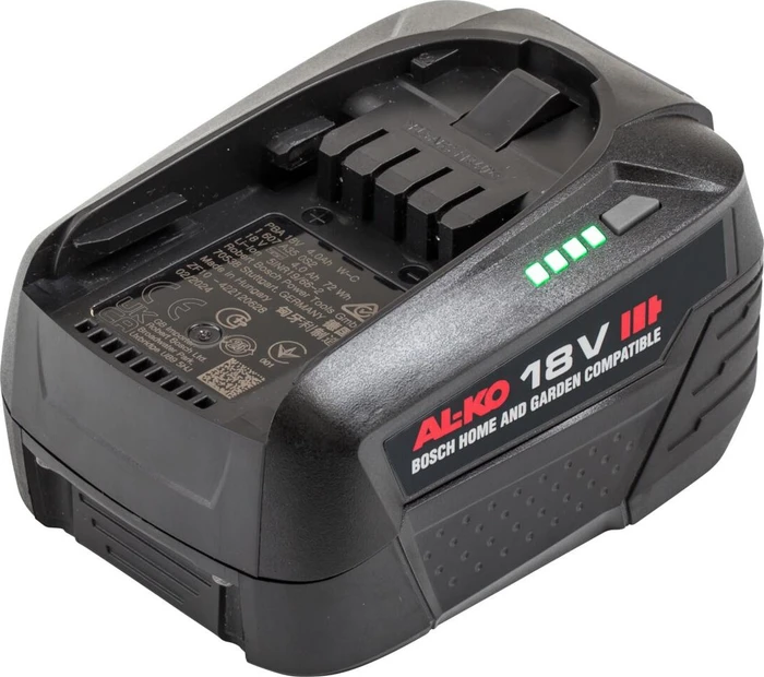 AL-KO B100.5 Li Werkzeug-Akku 18V, 5.0Ah, Li-Ionen (Bosch kompatibel) [5.0Ah] [90Wh]