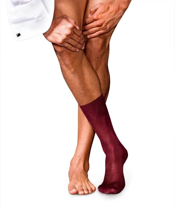 Falke No. 4 Pure Silk Socken barolo (Herren)