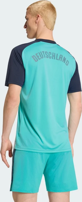 adidas FIFA WM 2026 Deutschland Auswärts Aufwärmtrikot kurzarm flash aqua (Herren)