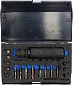 Gedore K 1900-018 Schraubenlösersatz 1/2" inkl. Werkzeugbox, 18-tlg.