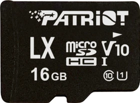 Patriot LX R80 16GB Kit, UHS-I U1, Class 10 (PSF16GLX1MCH)