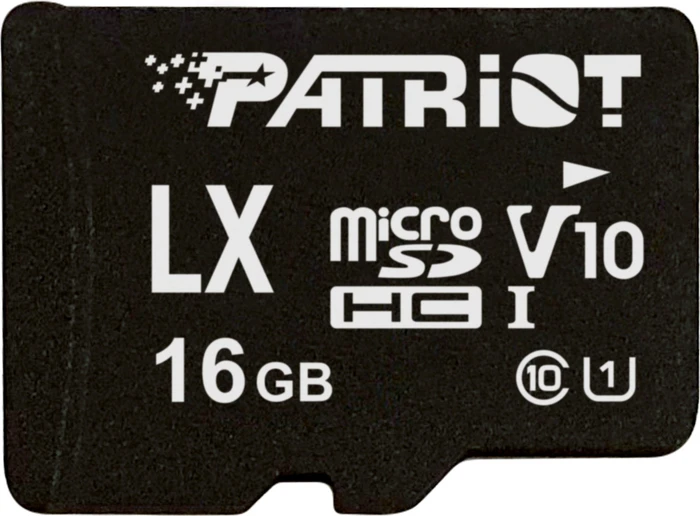 Patriot LX R80 16GB Kit, UHS-I U1, Class 10
