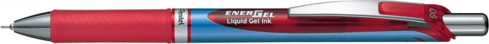 Pentel EnerGel BLN75 0.5mm/0.25mm Gelroller rot/silber (BL75-B0) – Bild 2 von 2