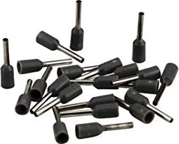 uniTEC Aderendhülse isoliert 0.75mm² / 8mm, 100 Stück