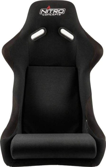 Nitro Concepts E-Racer - Core Evo Bundle, E-Racer Rig & R300 Evo Seat Bundle mit Slider-Set, schwarz